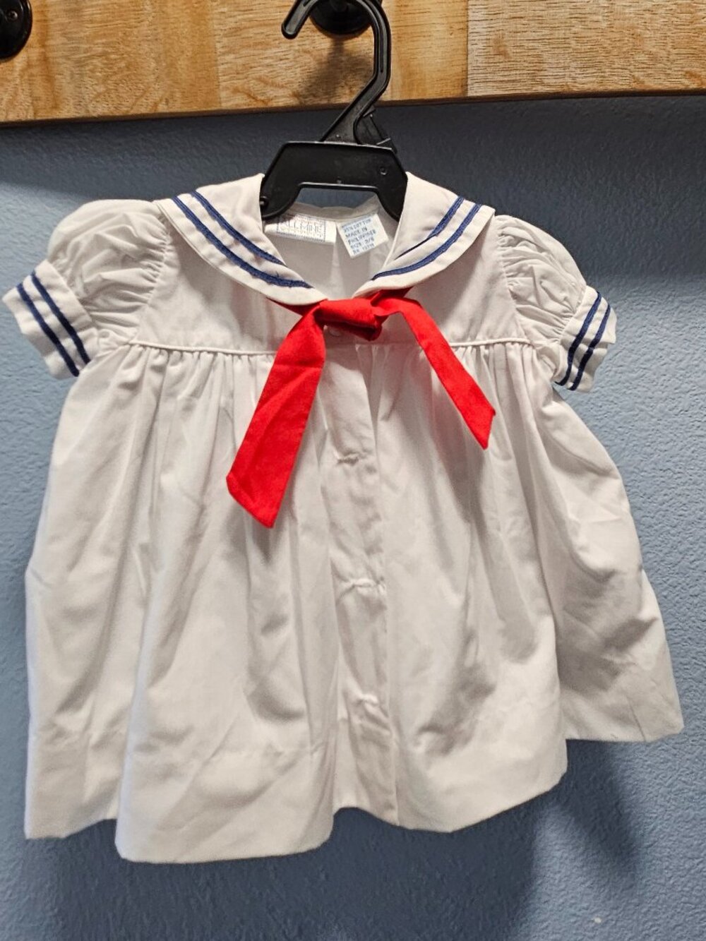 All Mine 3-6 month girls sailor dress.